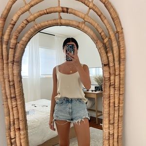 Gold Silk Reformation Top